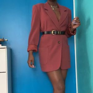 Mauve pink blazer